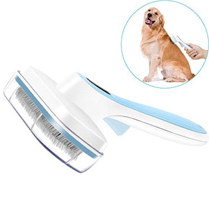 UPSKY Dog Brush & Cat Brush Self Cleaning, Dog Slicker Brush, Pet Grooming Brushes