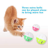 UPSKY Cat Toy Roller, Cat Toys 3 Level Towers Tracks Roller with Six Colorful Balls