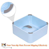 UPSKY Cat Dog Bowl Raised, Pet Feeder Bowl Non-Spill(0-30°Adjustable)