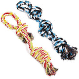 UPSKY Dog Rope Toys, Dog Grinding Teeth 2 PCS,  Nearly Indestructible, Dog Toys, Dental Cleaning Product